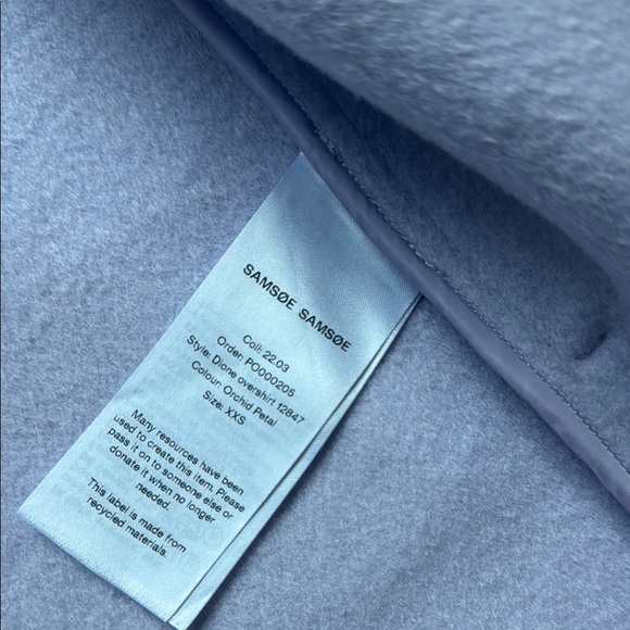 SAMSOE SAMSOE DIONE OVERSHIRT JACKET size XXS - Picture 3 of 8